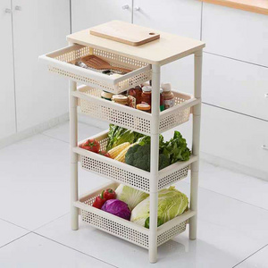 4 layers Storage Organization Craft shelf rack storage bathroom corner shelf storage kitchen organizer corner shelf