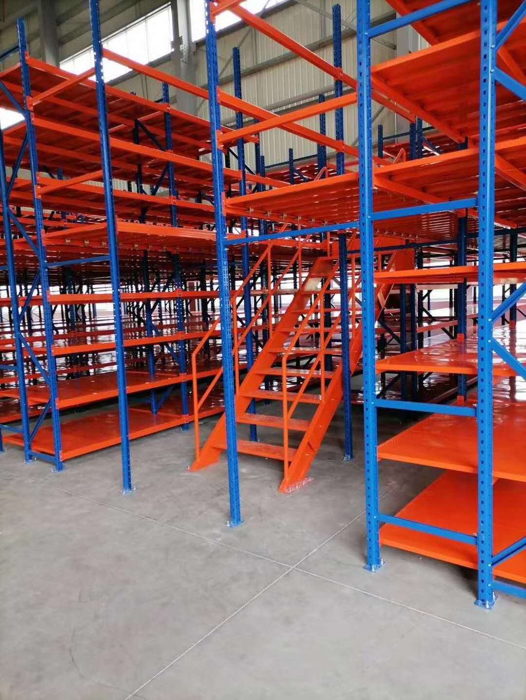 ISO Certificate Heavy Duty Stainless Steel Mezzanine floor Racking System for Warehouse Multi-storey Shelf Mezzanine Flooring Pl