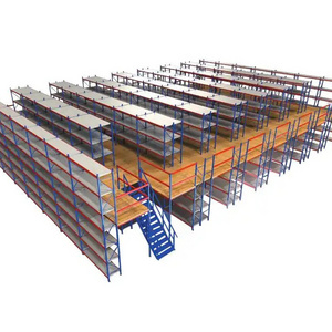 ISO Certificate Heavy Duty Stainless Steel Mezzanine floor Racking System for Warehouse Multi-storey Shelf Mezzanine Flooring Pl