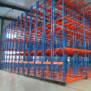 Heavy Load Heavy Duty Warehouse Storage Pallet Rack Shelf Customized Mobile Van double deep Pallet Racking Manufacturer Medium