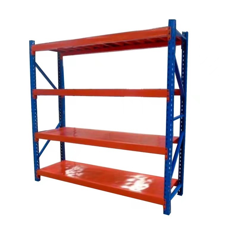 Heavy Duty 4 Tier Durable Garage Storage Shelving Unit Metal Warehouse Shelves Garage Long Span Rack