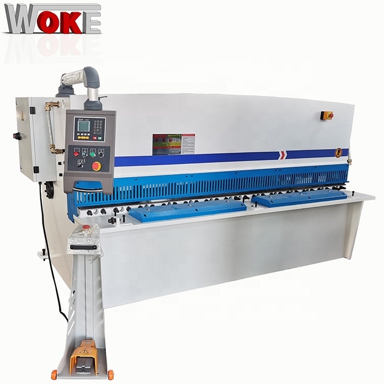 QC12Y-4X2500 hydraulic swing beam shearing machine, plate shearing machine price