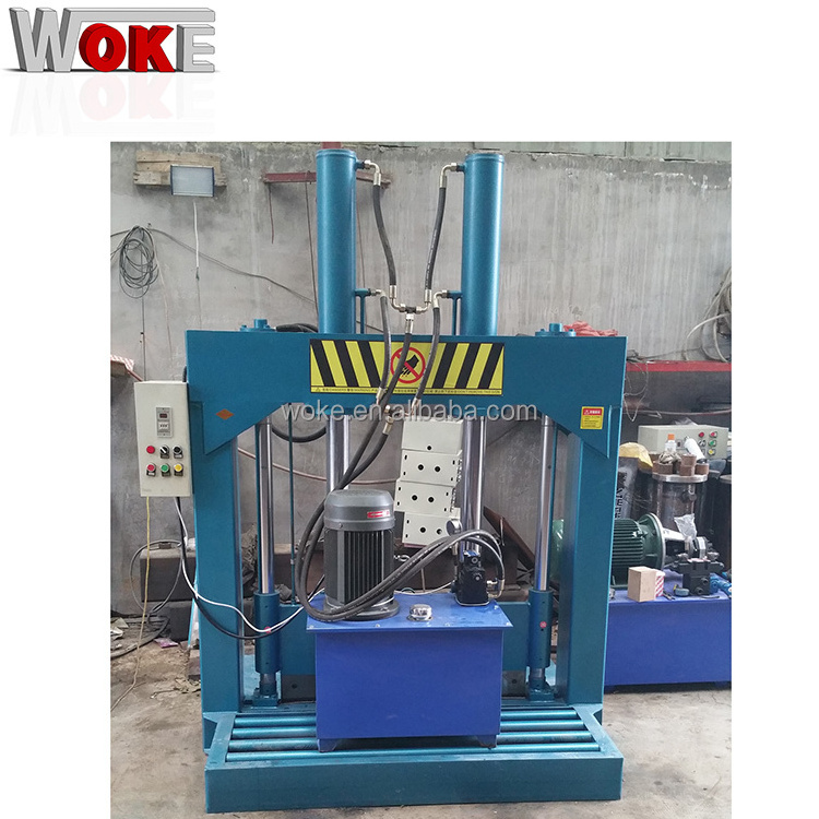 Hydraulic Rubber Tire Plastic Recycling Cutting Machine