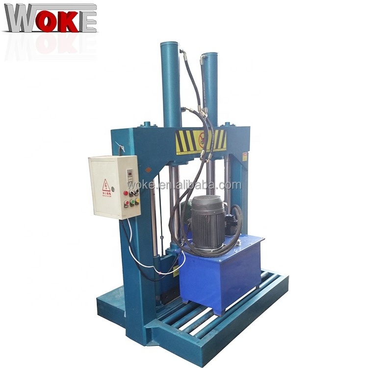 Hydraulic Rubber Tire Plastic Recycling Cutting Machine