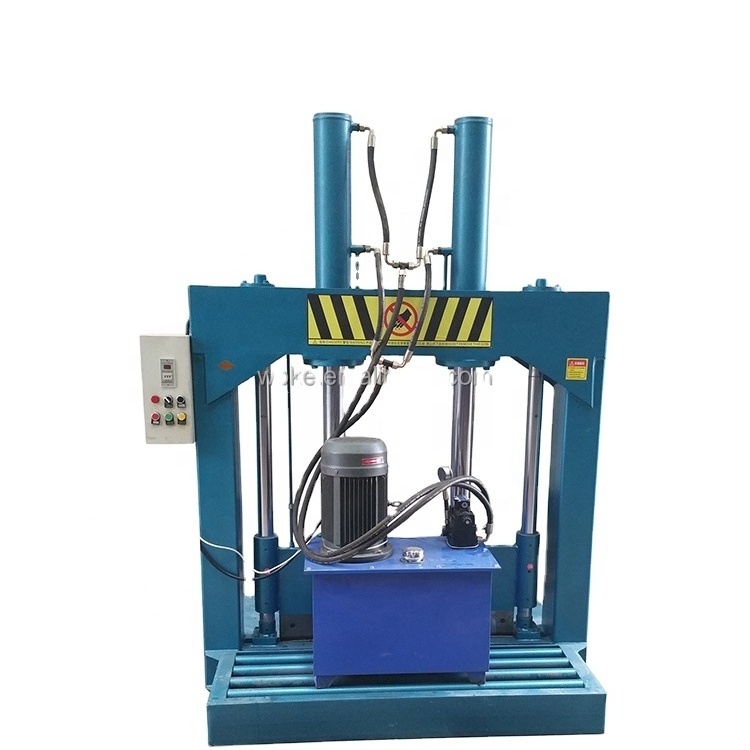 Hydraulic Rubber Tire Plastic Recycling Cutting Machine