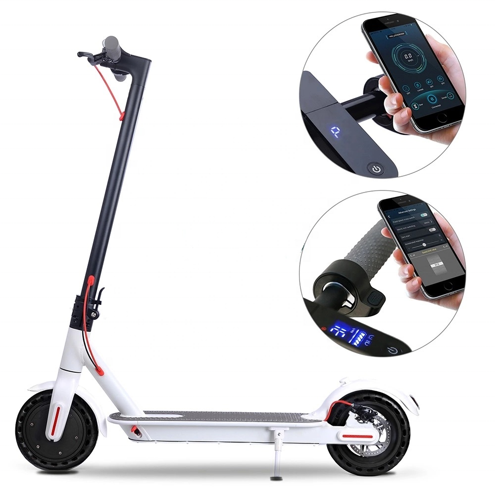 xiaomi m365 electric scooter two wheel 8.5 inch powerful 6.6/7.8ah e scooter for adult