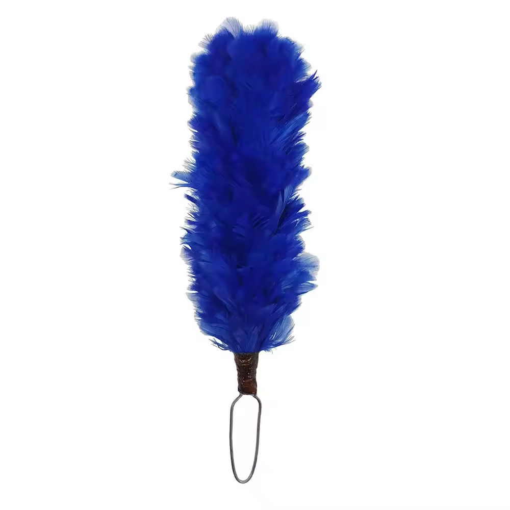 Wholesale Artificial Real Feather Goose Feather Flower Mount With Wire Accessory