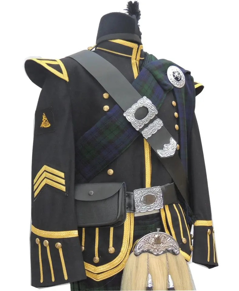 OEM Brass Band Uniforms High Quality Ceremonial Band Costume Customized Bandsman Jacket Wholesale Unisex Prince Tunic Handmade