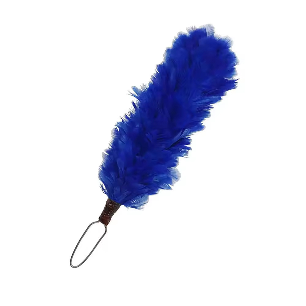 Wholesale Artificial Real Feather Goose Feather Flower Mount With Wire Accessory