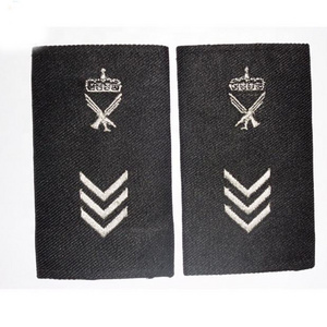 High Quality Custom Chile Arm Strap Metal Plate Shoulder Strength Uniform for Epaulets