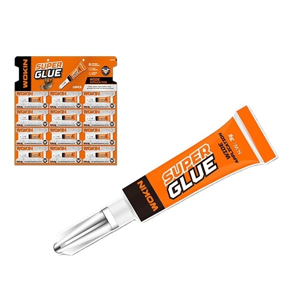 WOKIN 654603 High Strength 3g Super Glue With One Year Guarantee