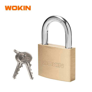 WOKIN 660130 30 40 50 60mm Industrial  Combination Brass Padlock