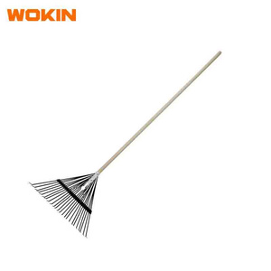 WOKIN 578124 Flexible Metal 22 Tooth Garden Leveling  Lawn Rake With New Factory