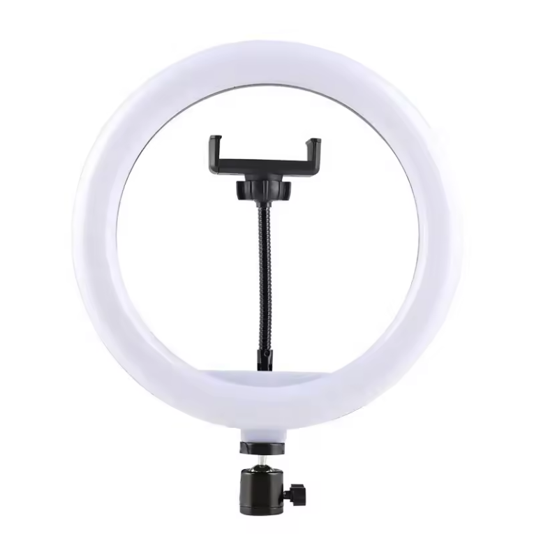 Mobile Phone Holder With Light Beautiful And Multi Size Circular Selfie Light  Mobile Phone Photo Holder