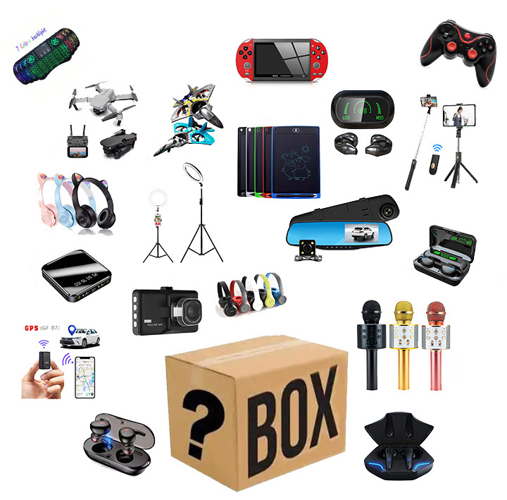 2024 Christmas Gift Present High Quality Smartwatch Speaker Headphone Mystery Box Lucky BOX Smart Watch Electronics Product