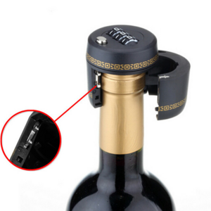 Hot sale Combination Lock for Wine & Liquor Bottle-Wine Whiskey Bottle Top Stopper