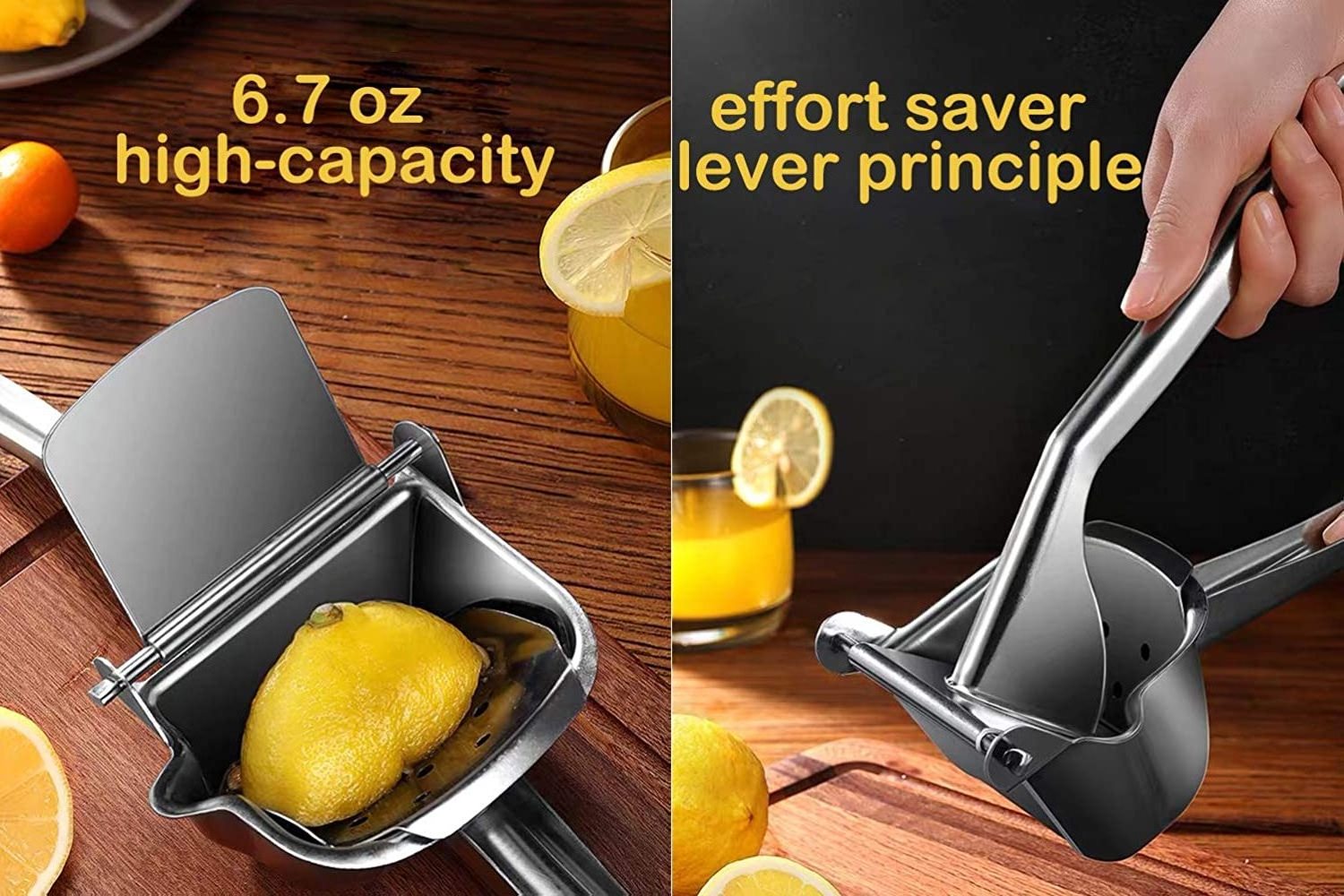 Hand Press Heavy Duty Manual Stainless Steel Orange Lemon Press Juicer or Squeezer for  fruits