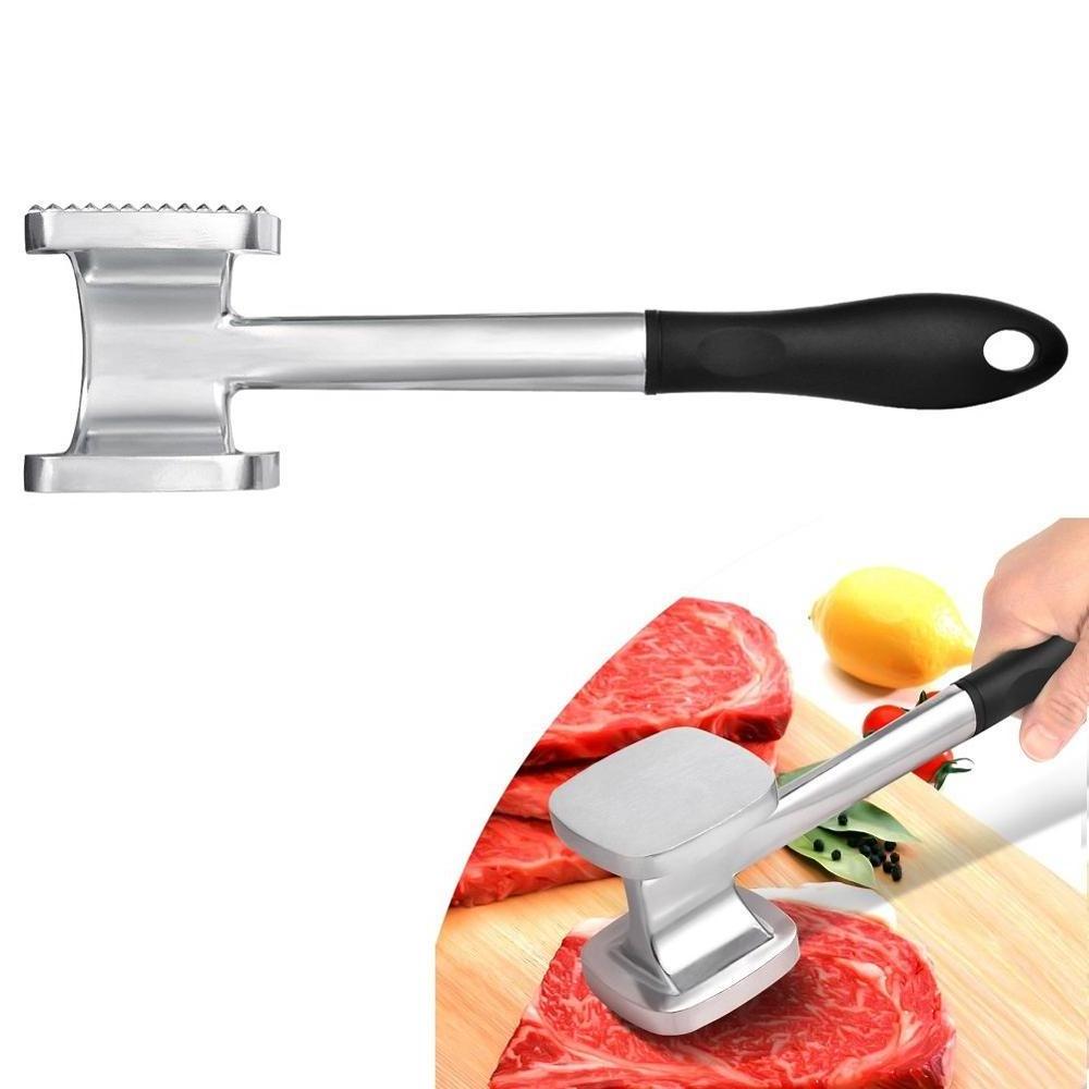 2023 Heavy Duty  Meat Tenderizer Mallet Kitchen Meat Pounder mallet for Pounding and Tenderizing Meat