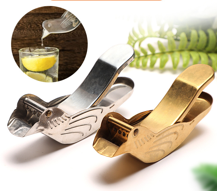 New coming Kitchen Gadget stainless steel manual Bird shape lemon juicer and lime squeezer