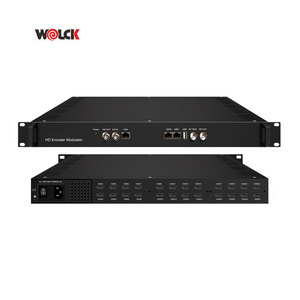 Wolck 4K Digital TV HD Video RF CATV DVBC DVBT ISDBT DVB S2 Encoder Modulator