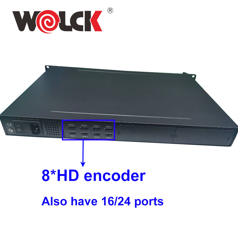 ASI/HDMI HD/SD Audio & Video Encoding H.264 Encoder Multi Channel Digital Encoder