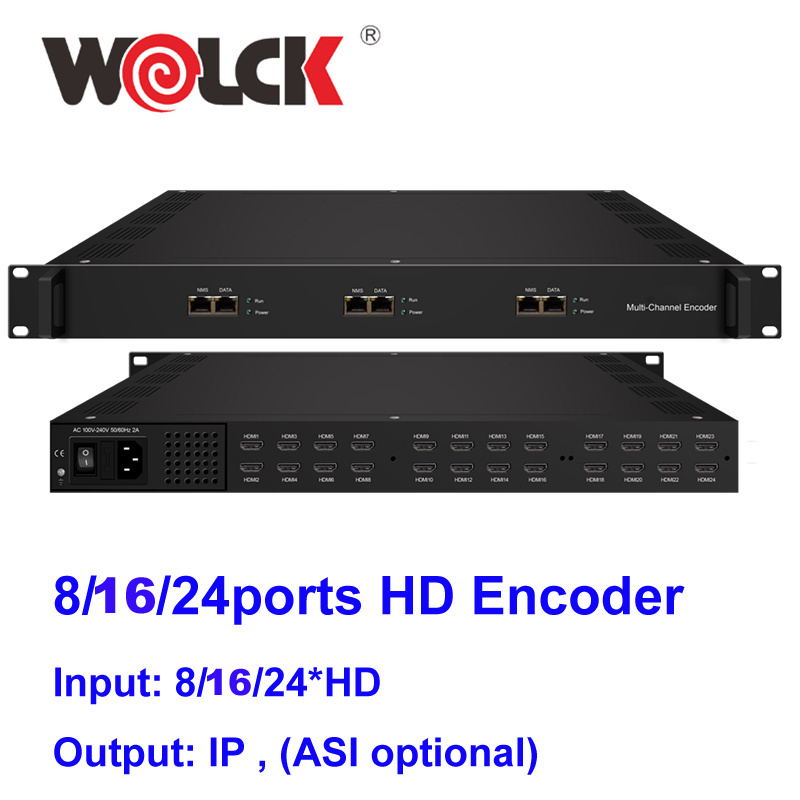 ASI/HDMI HD/SD Audio & Video Encoding H.264 Encoder Multi Channel Digital Encoder