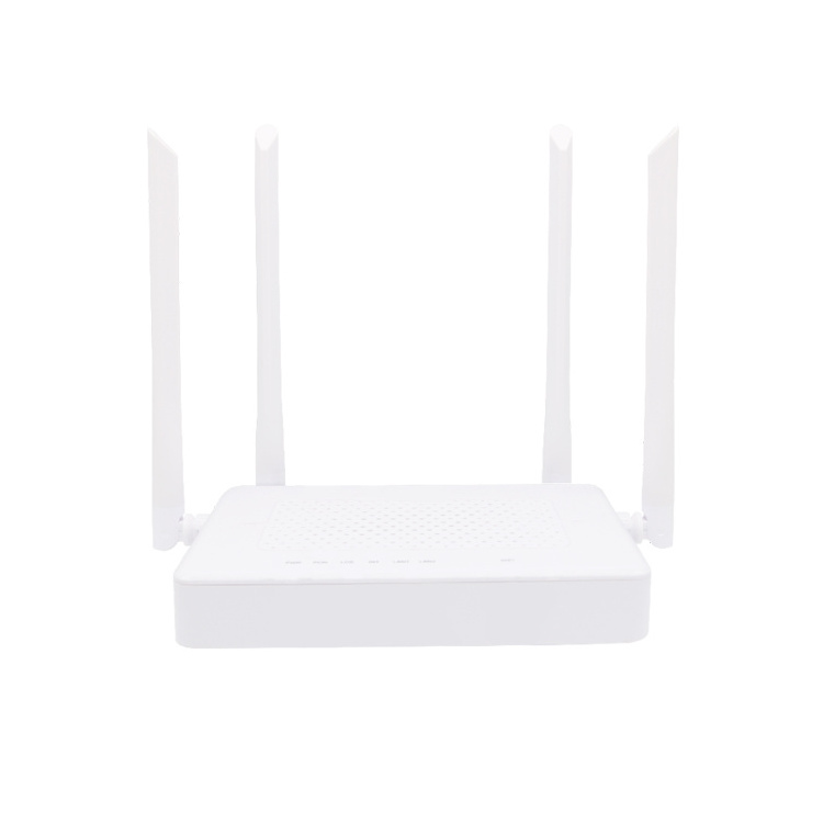 Dual Band 2.4G+5.8G WIFI ONU with 4 Antenna Dual-mode 2GE+2WIFI XPON ONU