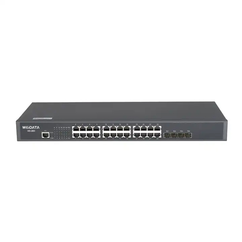 24 48 port Gigabit Managed 100gb Ethernet 10G Uplink Network POE Switch