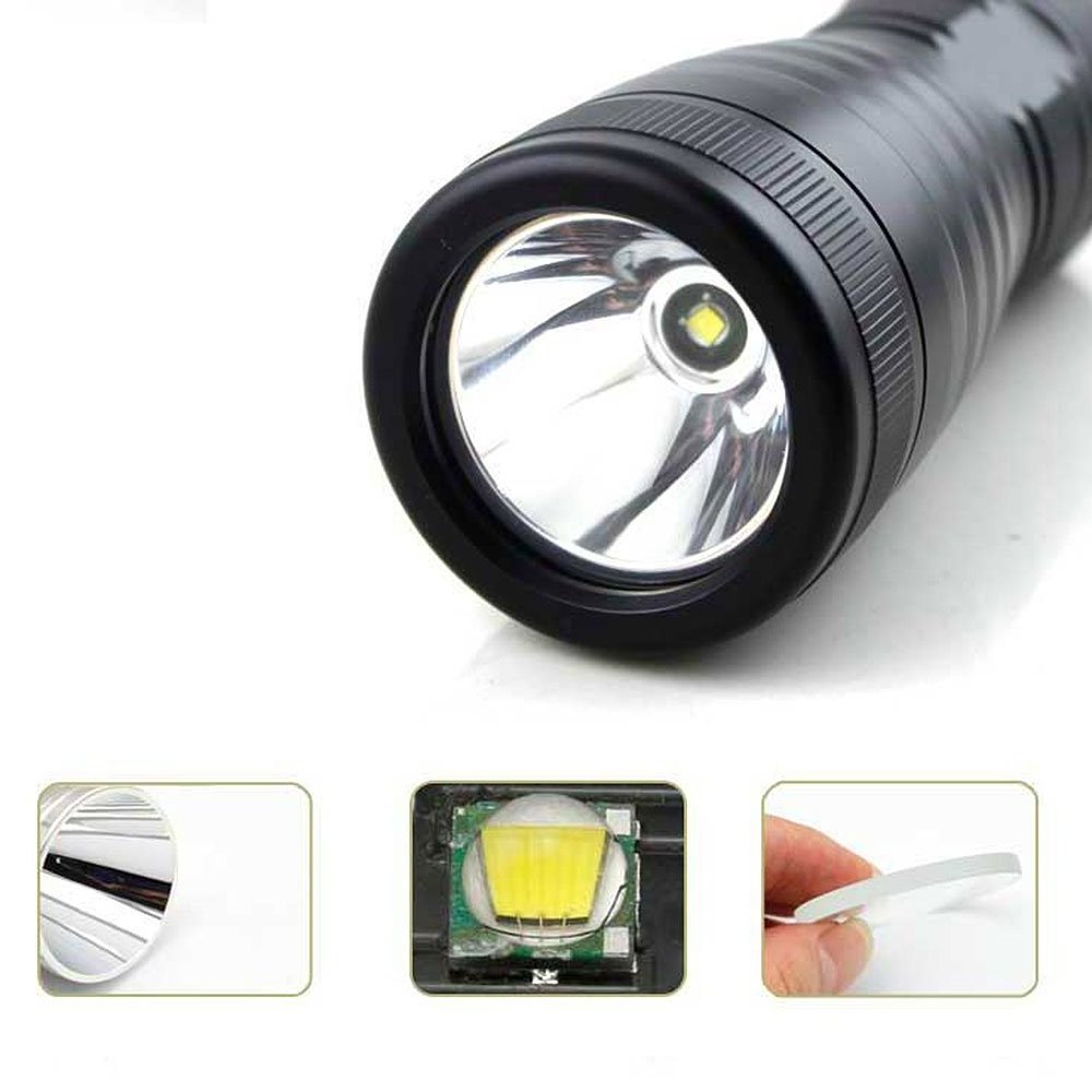 Wolfbeam Waterproof Pop Star Wholesale 110m Fitech F8 Scuba Underwater Led Dive Flashlight Torch For Dive