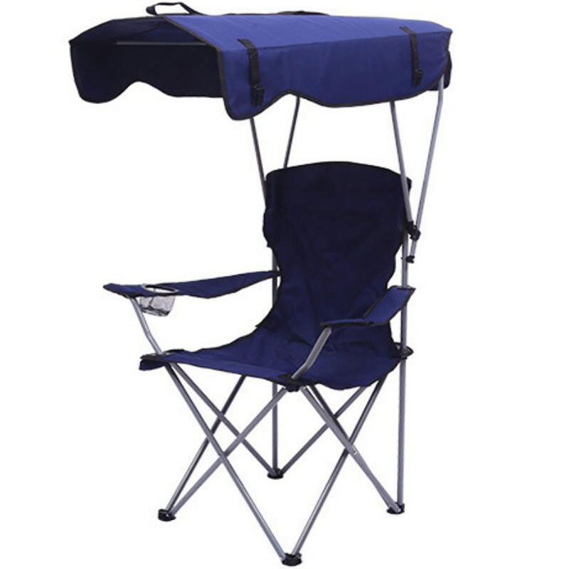 Newest Beach Chair Portable Armchair Sunshade Backpack Folding Chair For Outdoor Picnic Camping Travel Beach Fishing Chairs