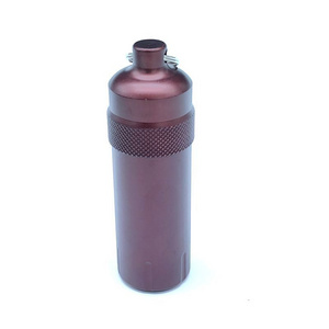 Outdoor Waterproof EDC Survival Container Capsule Airtight Aluminum Pill Bottle Match Seal Storage Case Camping Essentials