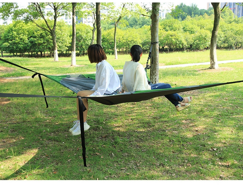 Wholesale Suspended Tent Camping Hammock Mosquito Net Self-Driving Tour Waterproof Ultralight Aluminum Pole Hanging Tree Tent