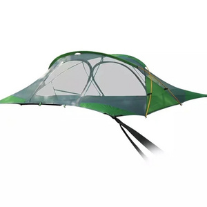 Wholesale Suspended Tent Camping Hammock Mosquito Net Self-Driving Tour Waterproof Ultralight Aluminum Pole Hanging Tree Tent