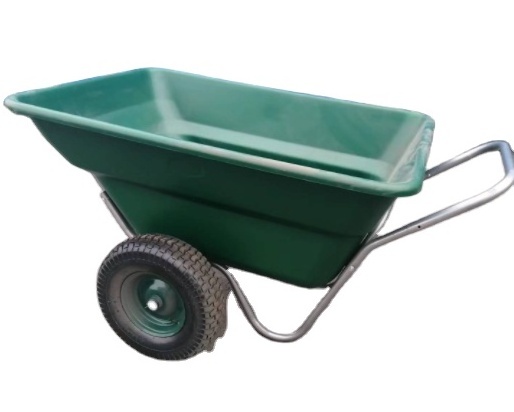 directly factory manufacturer wholesale price big plastic tray bucket tub heavy duty wheelbarrow for garden and construction