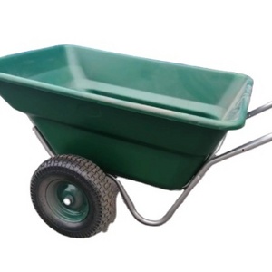 directly factory manufacturer wholesale price big plastic tray bucket tub heavy duty wheelbarrow for garden and construction