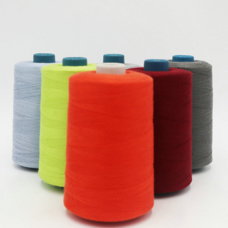 Dmc cotton threads tailor's ham 20/3 sewing thread needle embroidery 5000 yards sewing thread stock