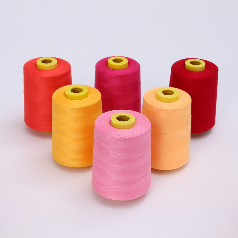 Dmc cotton threads tailor's ham 20/3 sewing thread needle embroidery 5000 yards sewing thread stock