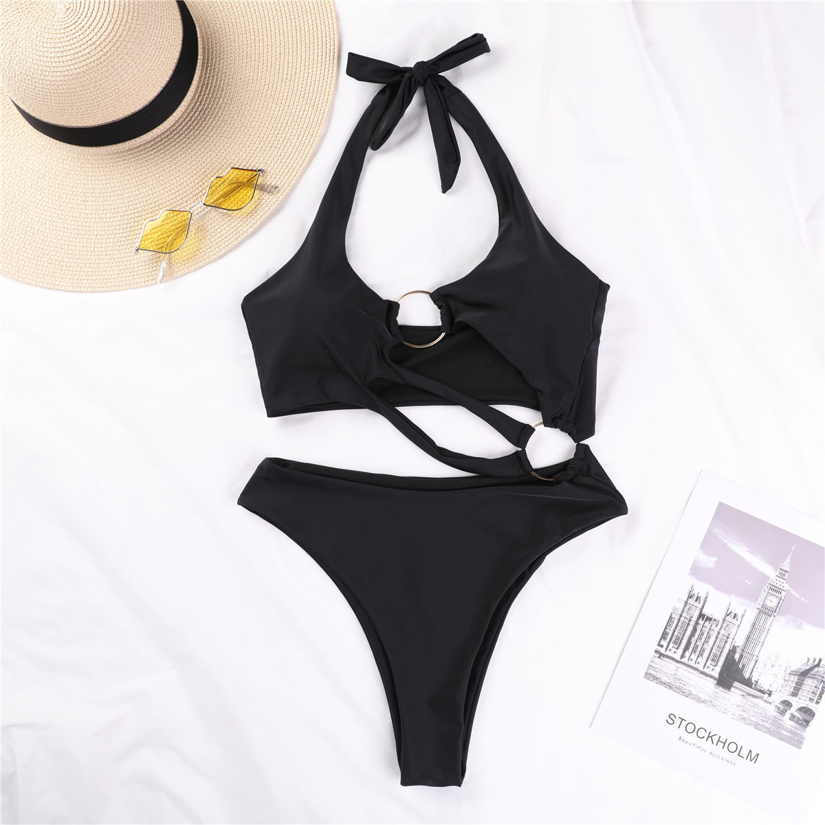 sexy adult mannequin swimsuit string wholesale suppliers usa licra for rings woman black bikini swimwear