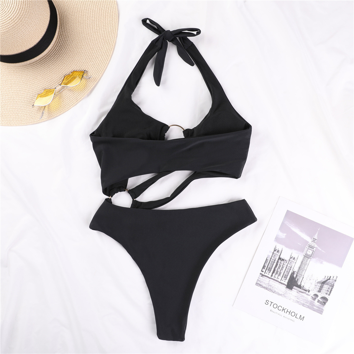 sexy adult mannequin swimsuit string wholesale suppliers usa licra for rings woman black bikini swimwear