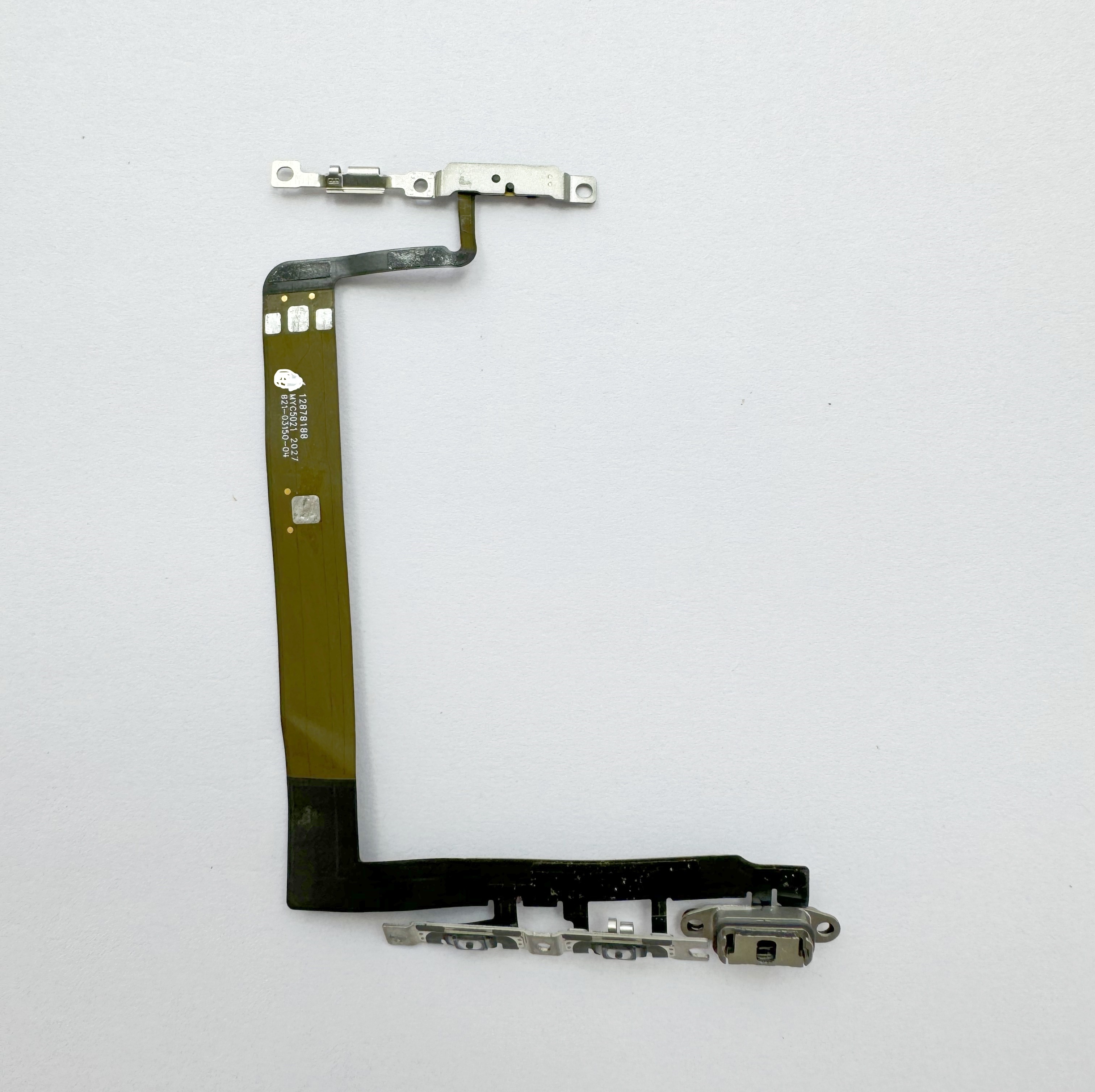 Wholesale Mobile phone  Mute Switch Power On Off Volume Button Flex Cable for iphone 12