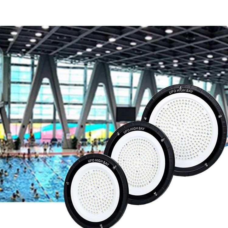 Gym swimming pool natatorium LED highbay lamp industrial UFO high bay light for warehouse gymnasium garage