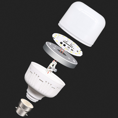 High quality indoor lighting led light bulb 20W 30w 40w 50w E27 B22 SKD led bulb light raw materials led bulb parts