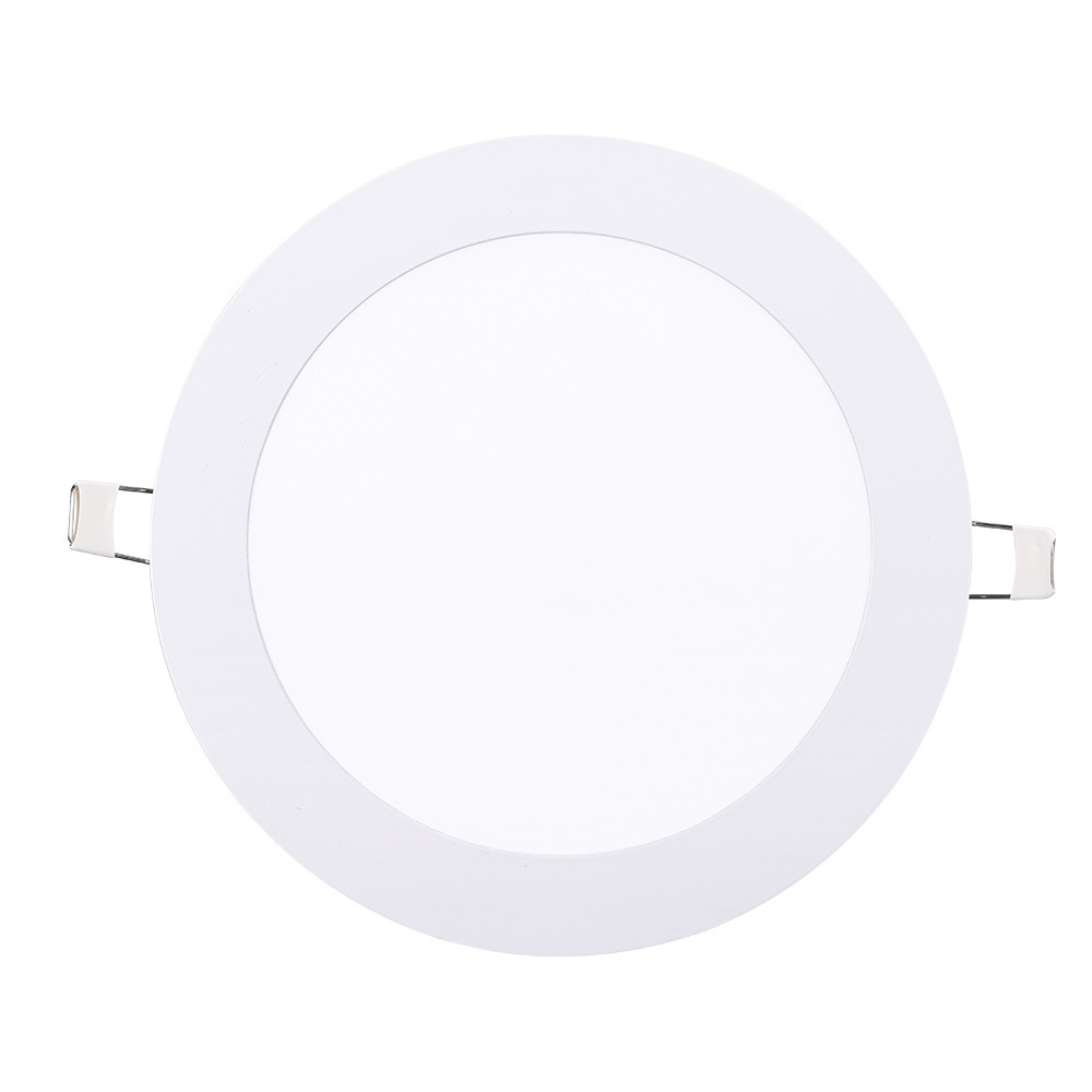 Round and square 110v panel light 12v dc 24 volt white round flat ceiling led light panel detect 220v ceiling light panel