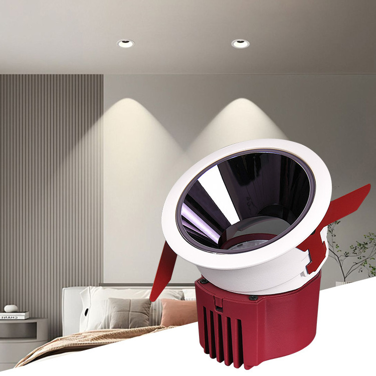 Factory direct indoor villa room lighting adjust wall washer ceiling downlight led spotlights home hotel