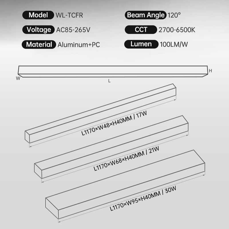 Dining room pendant hanging panel linear long liner light hot sale commercial led lighting recessed linear light