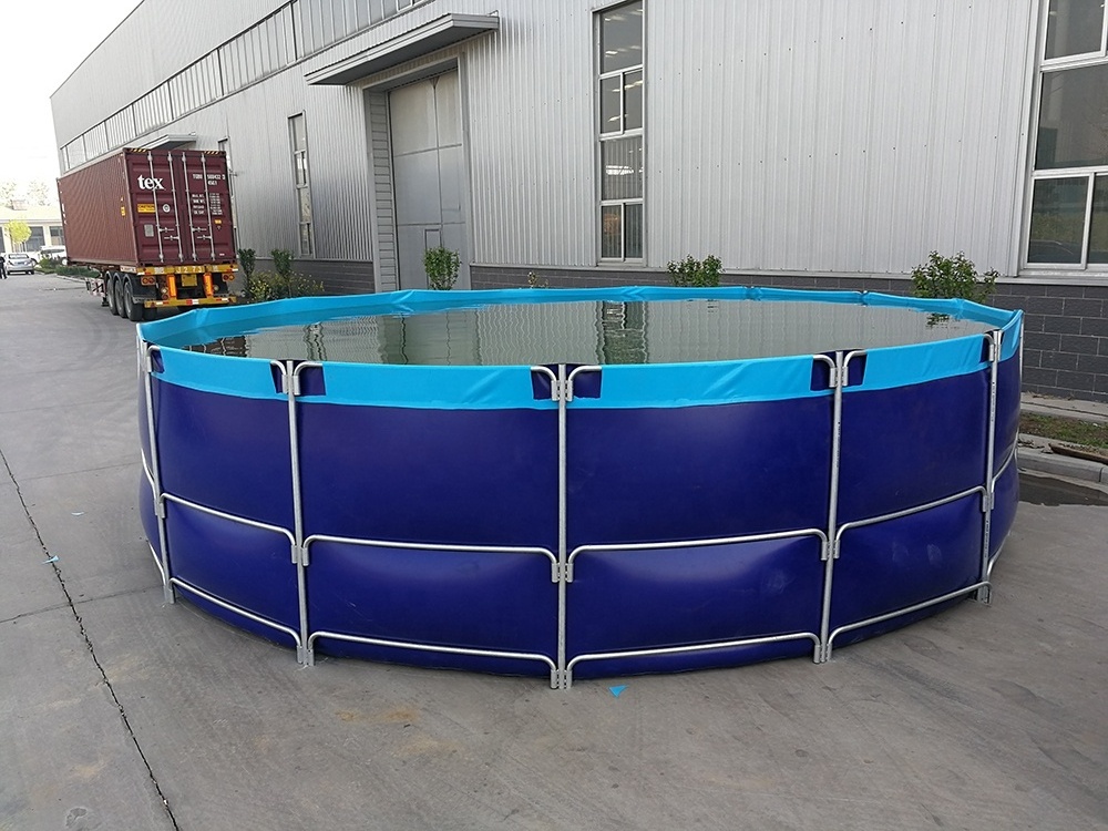 Aquaculture PVC large water tanks indoor fish breeding plastic commercial fish farming tank