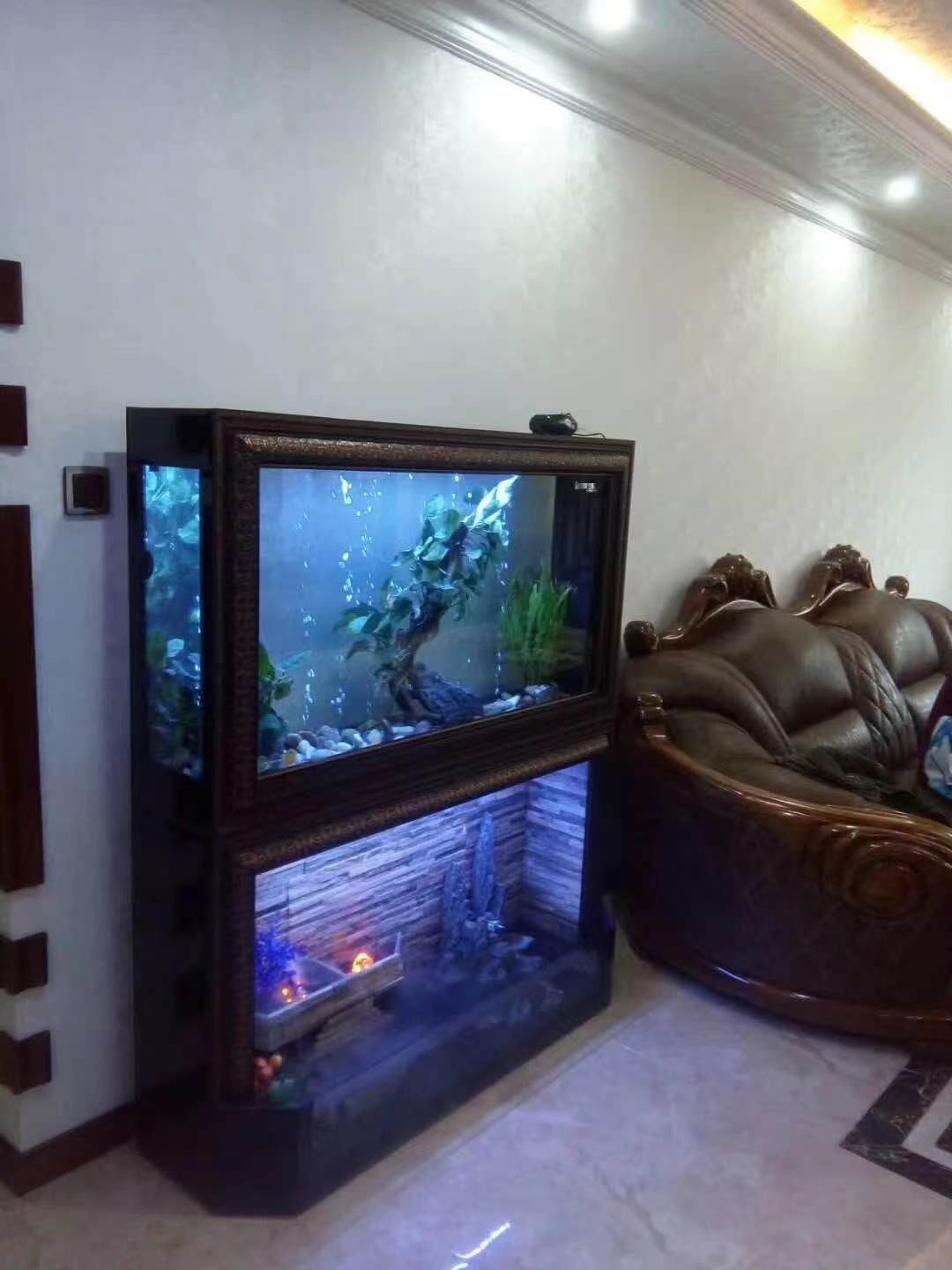 Large Fish Tank Aquarium Bowl Fish Tanks Fish Wide No Border Aquarium Tank