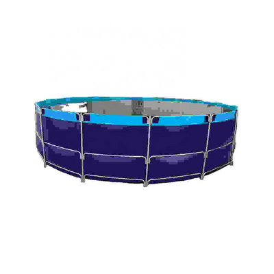 Aquaculture Fish Farming Tanks Replace Fish Cages Portable Biofloc Custom Commercial Fish Ponds