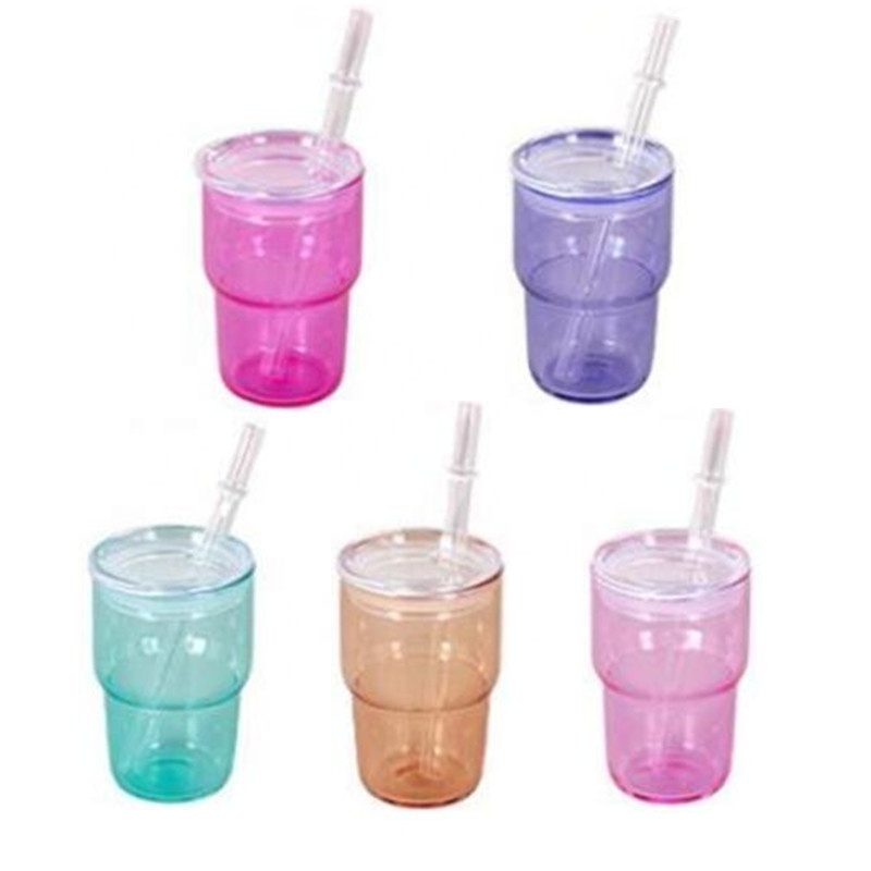 Holographic 3oz Gradient Sublimation Shot Glass Cups Shimmer Glitter Wine Tumbler Ombre Jelly Beverage Iced Drinking Beer Cup