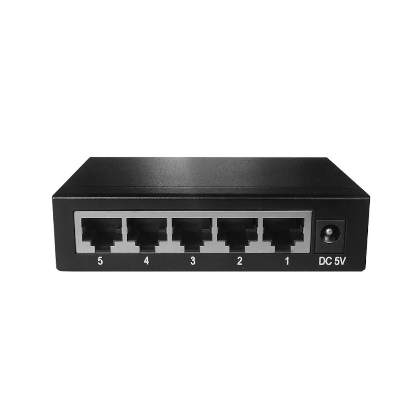 5 Port 10/100Mbps Managed Fiber Optic Ports Unmanaged PoE Switch Network Switch